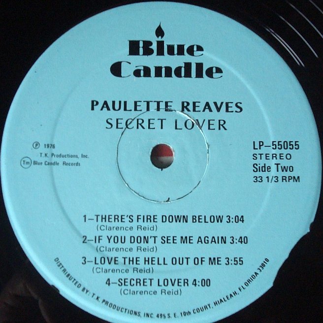 CVINYL.COM - Label Variations: Blue Candle Records
