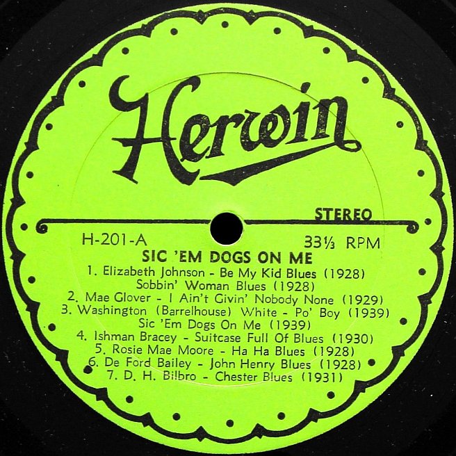 CVINYL.COM - Label Variations: Herwin Records