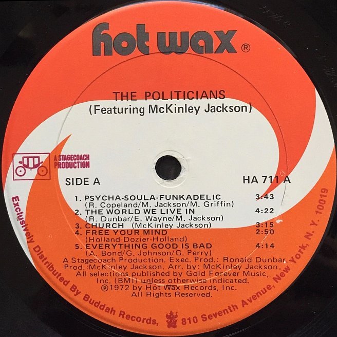 Label Variations Hot Wax Records