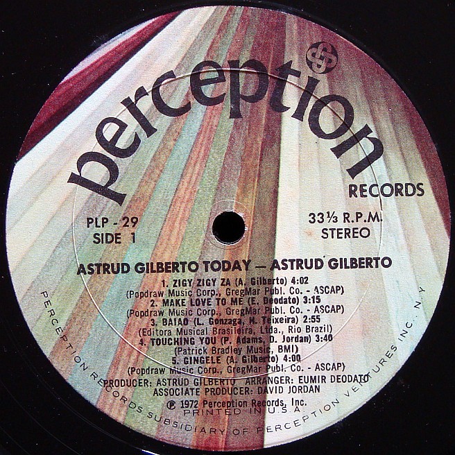 CVINYL.COM - Label Variations: Perception Records