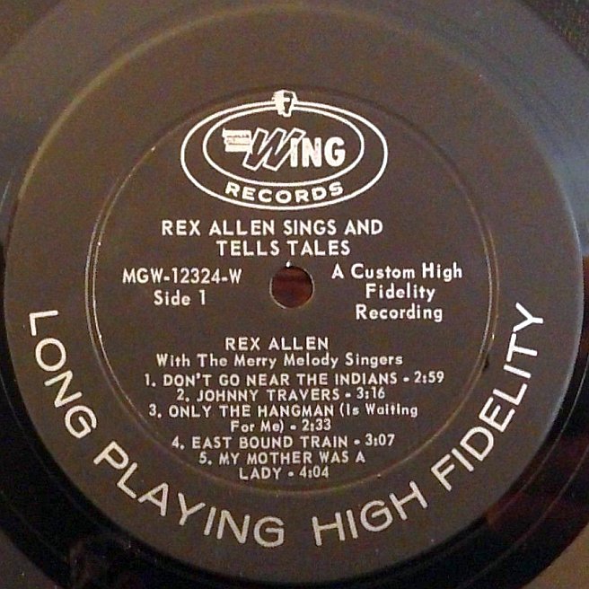 Label Variations Wing Records