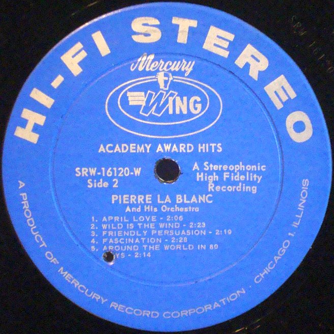 Label Variations Wing Records